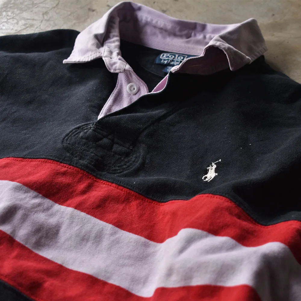 90’s　Polo Ralph Lauren/ポロ ラルフローレン スウェット ラグビージャージ　230430