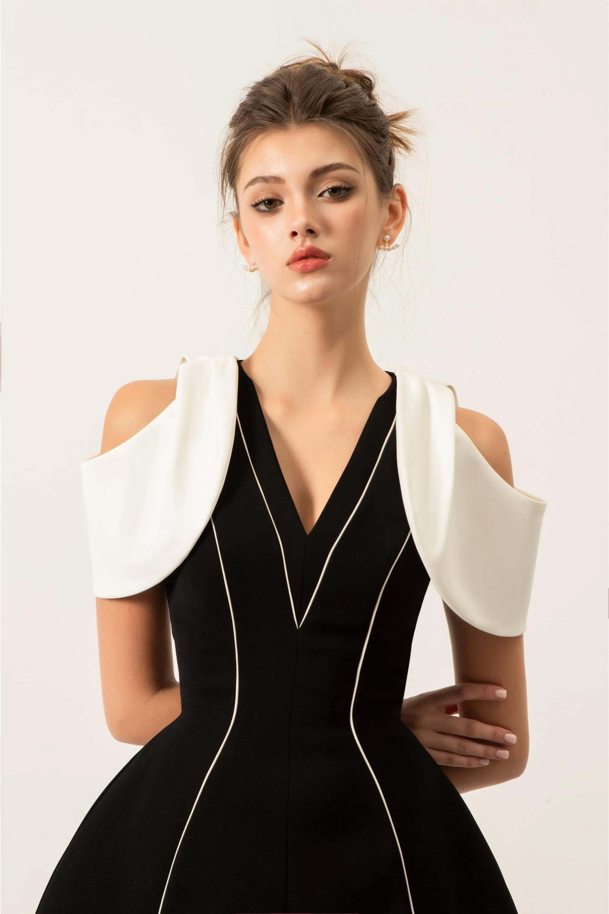 Adeline Two-tone Dress