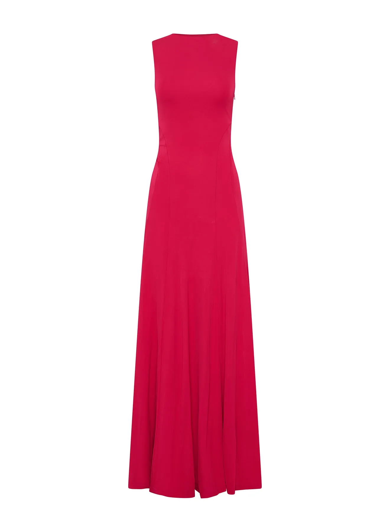 ADRIANA DRESS (MAGENTA)
