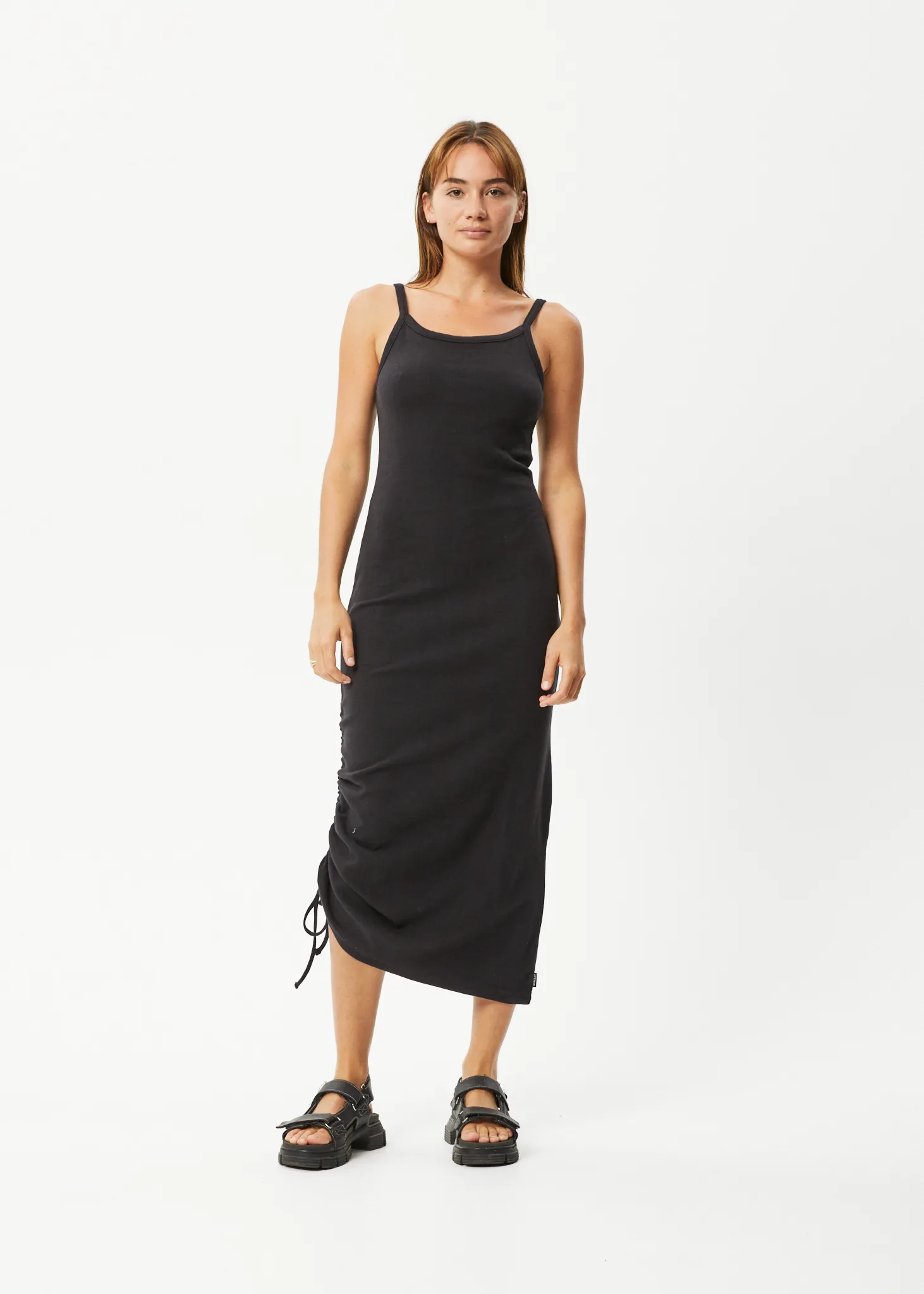 AFENDS Womens Muse - Maxi Dress - Black