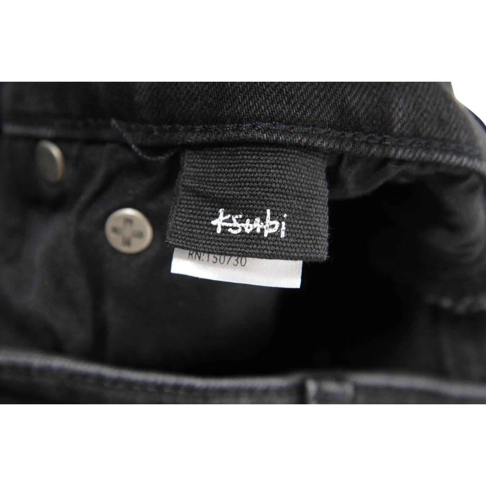 Black Chitch Ether Trashed Patched Distressed Denim