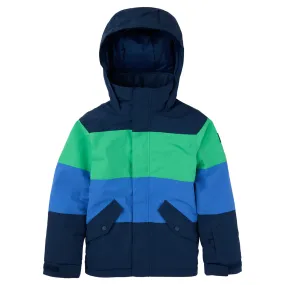 Burton Youth Symbol 2L Jacket 2024 Dress Blue/Galaxy Green/Amparo Blue