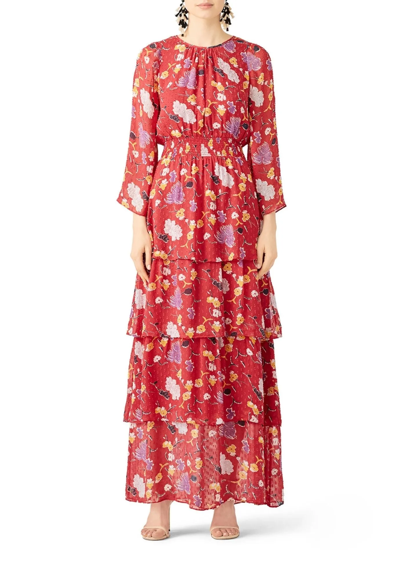 BYTIMO - Semi Couture Layered Maxi Dress