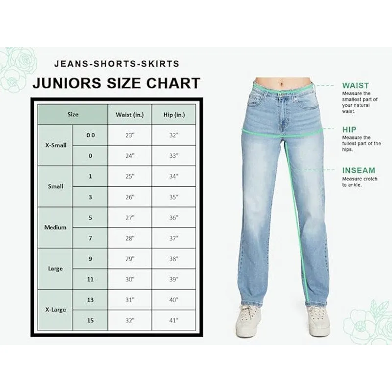 Celebrity Pink Juniors Medium Wash Tordino High Rise Relaxed Straight Jeans