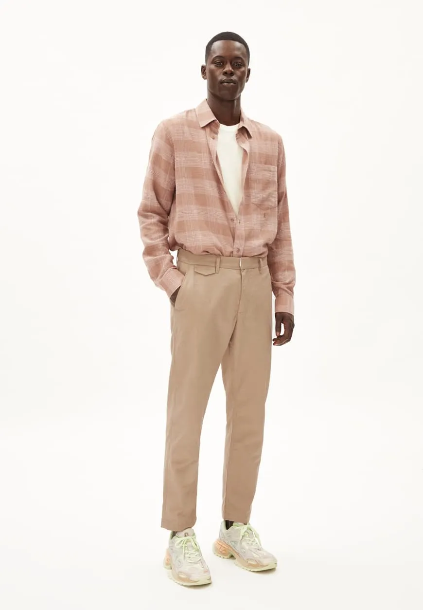 Chino ALVAARO LINEN cinnamon dust | ARMEDANGELS