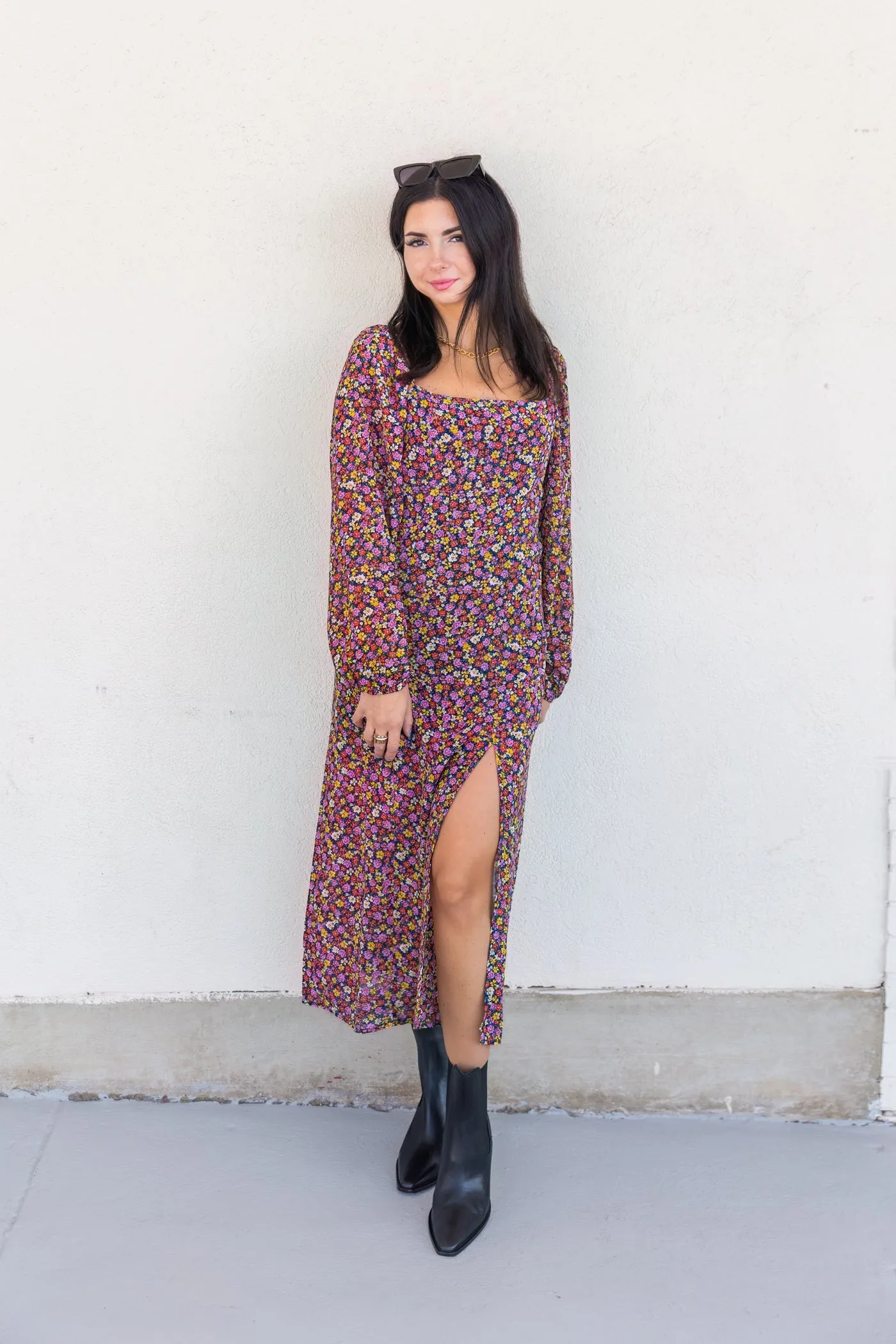 CHRISETTE FLORAL DRESS