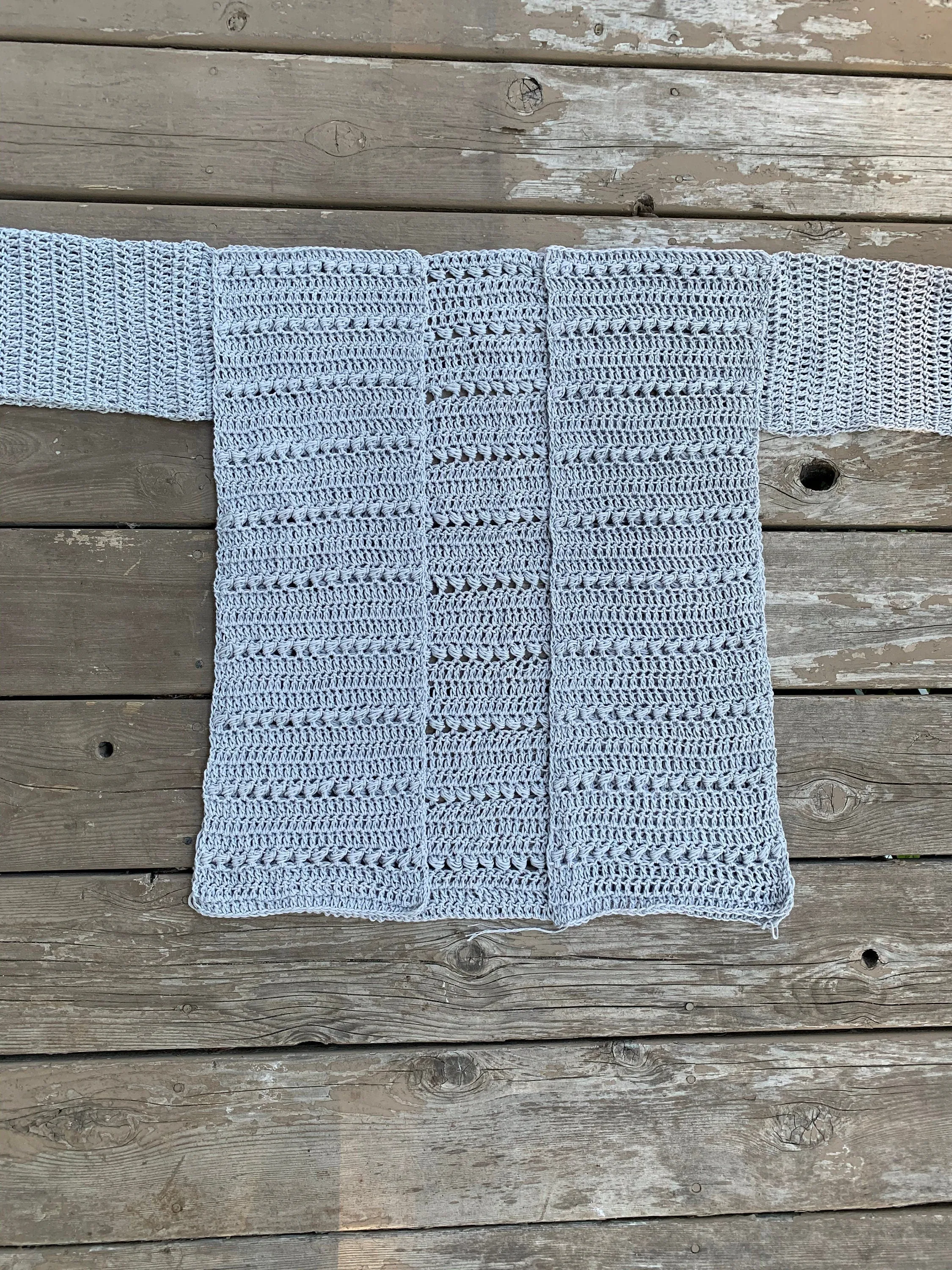 Crochet cardigan pattern. PDF file, photo tutorial and video tutorial sizes XS-XXL, crochet  pattern, crochet cardigan