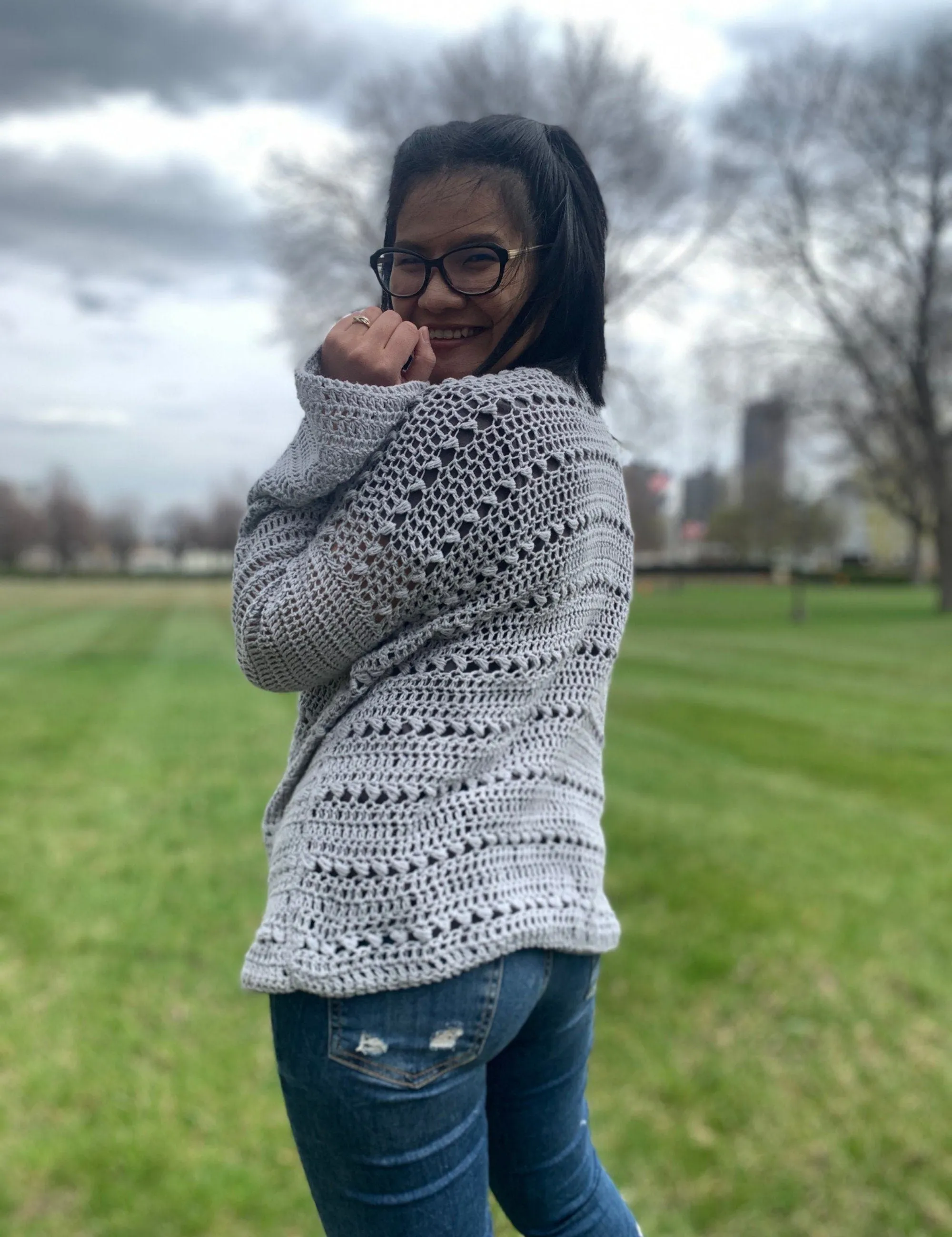 Crochet cardigan pattern. PDF file, photo tutorial and video tutorial sizes XS-XXL, crochet  pattern, crochet cardigan