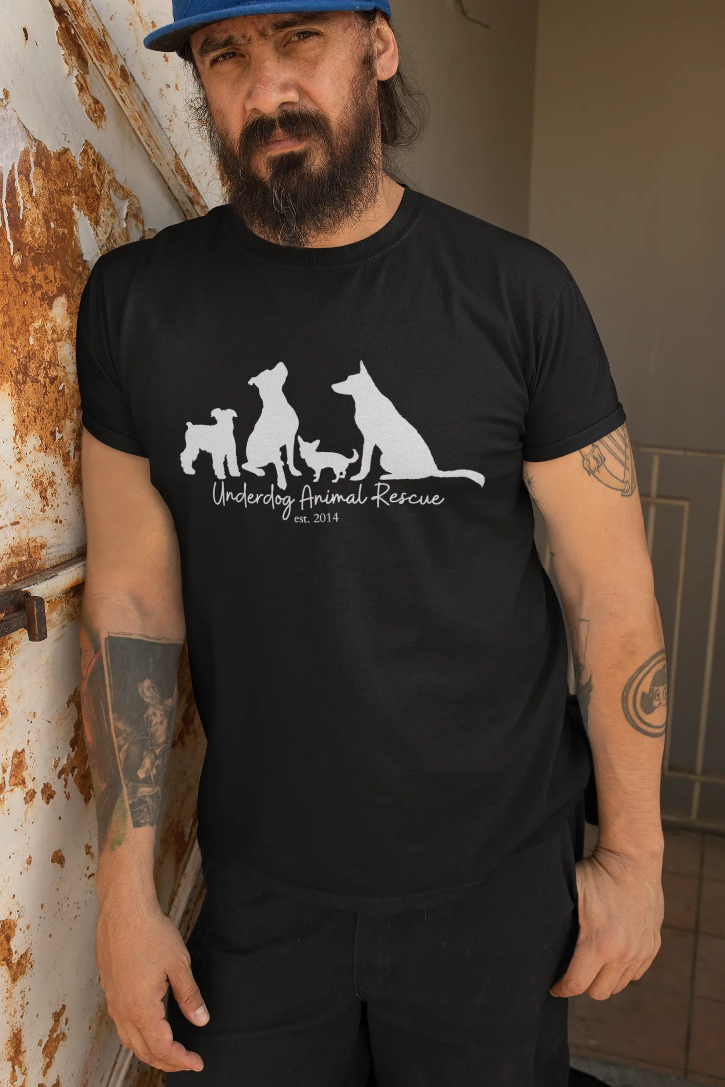 Dog Silhouette Unisex Tees
