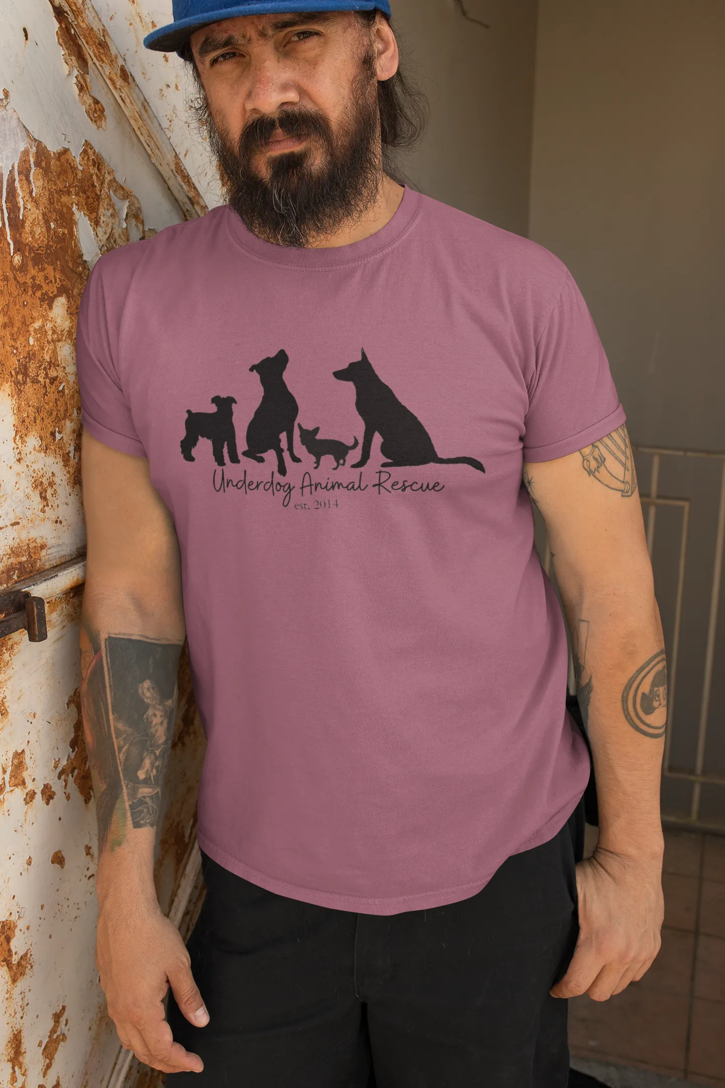 Dog Silhouette Unisex Tees