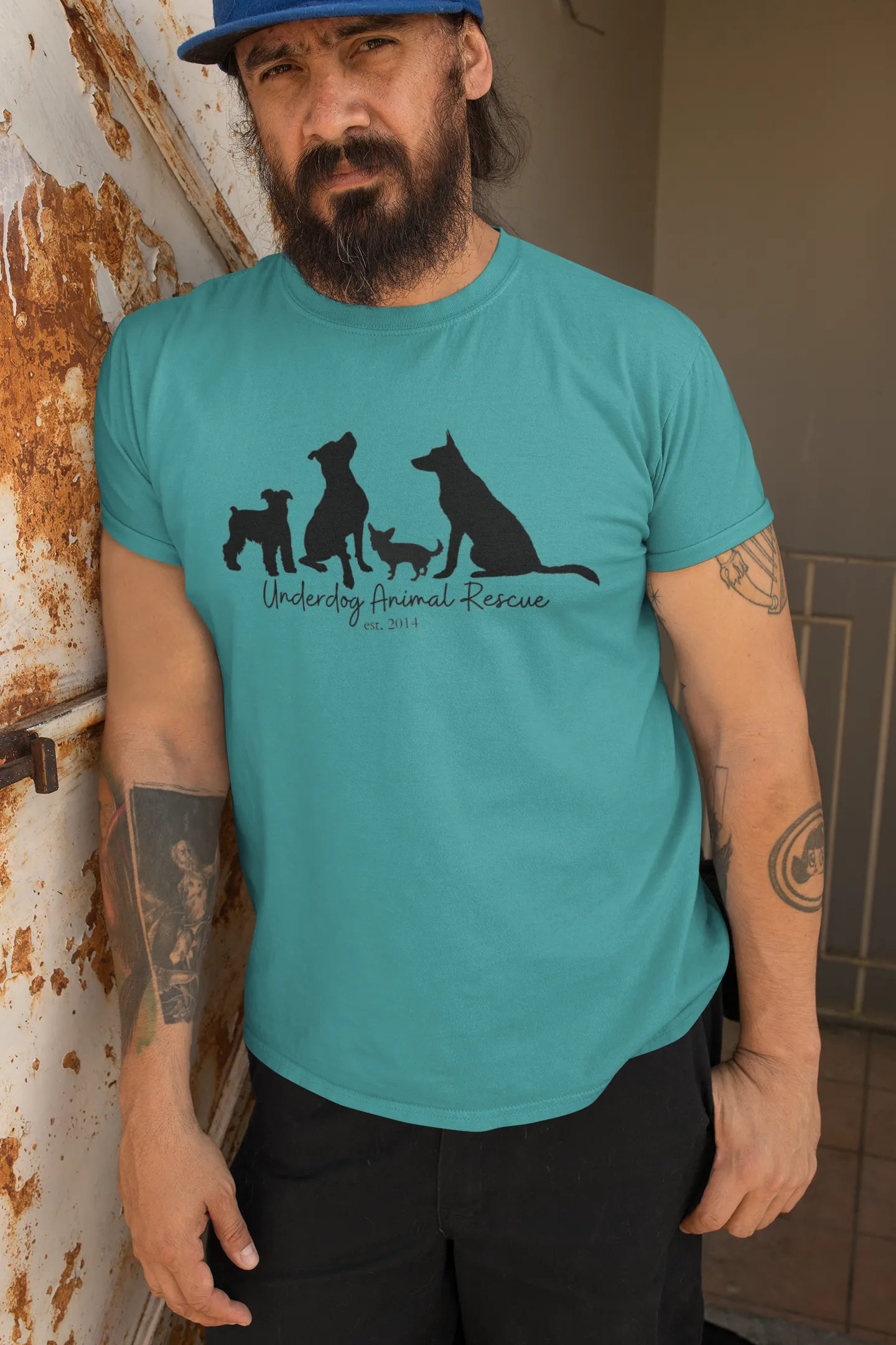 Dog Silhouette Unisex Tees