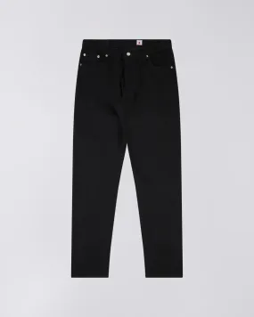 EDWIN - REGULAR TAPERED JEANS Black - rinsed