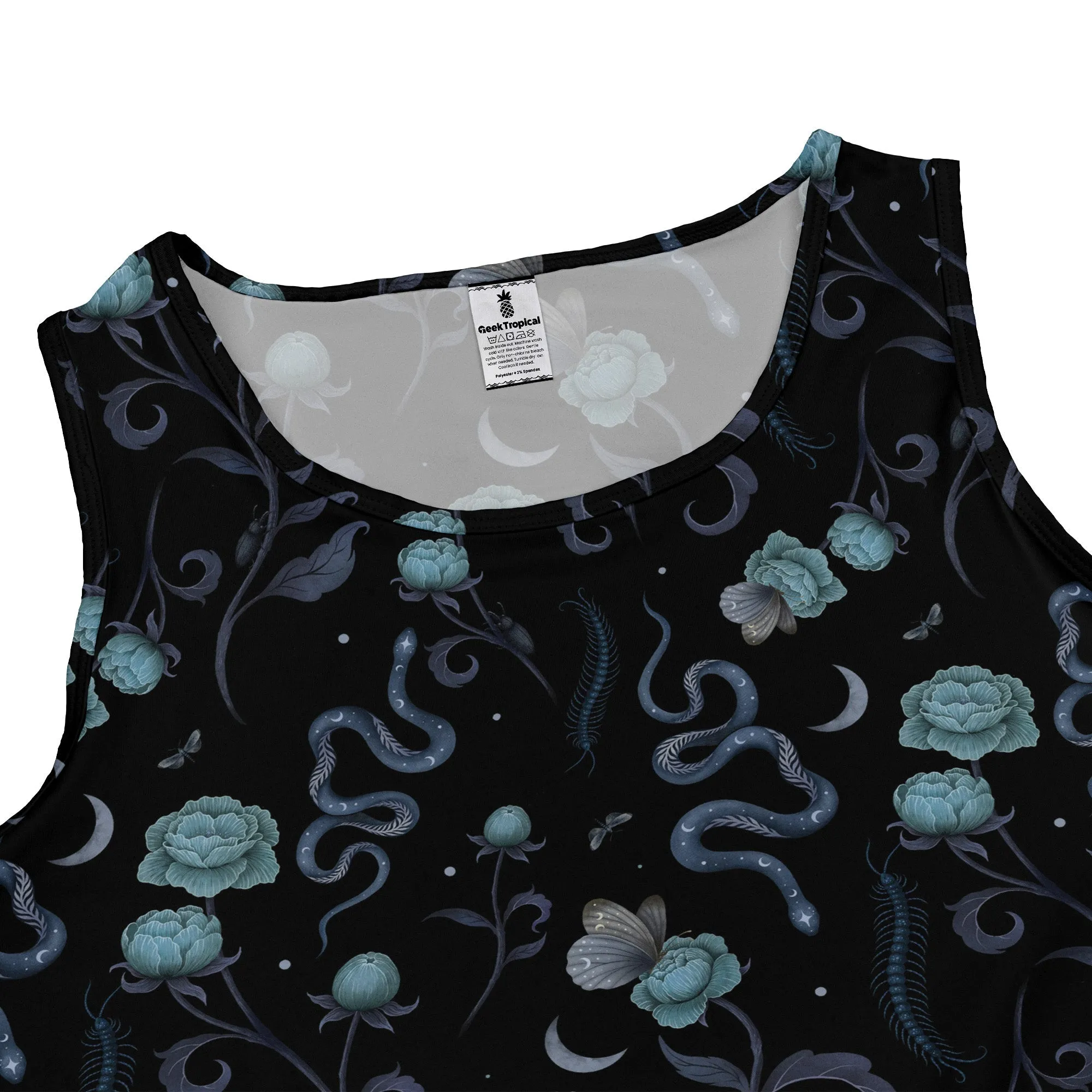 Episodic Serpent Garden Blue Space Dress