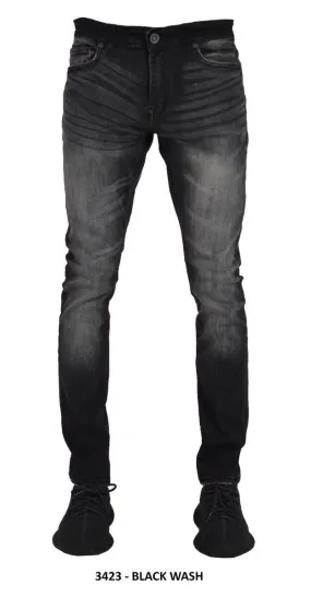 FASHION DENIM (3423 - BLK WASH) FW'23 CLEAN WASH DENIM