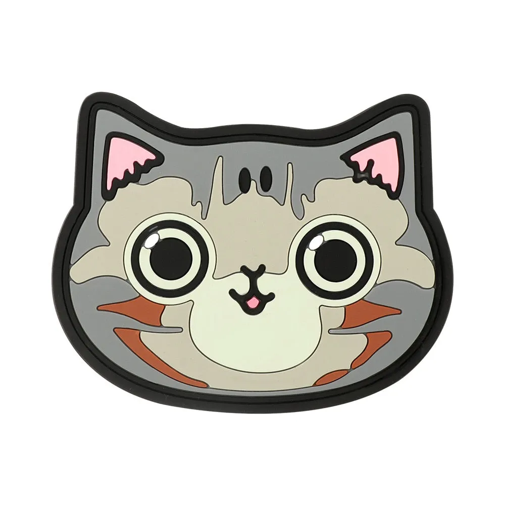 Funki Buys | Coasters | Cute Cartoon Cat Face Cup Mats 6 Pcs