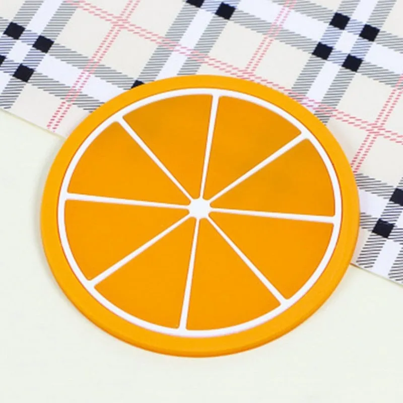 Funki Buys | Coasters | Fruit Design Drink Mats 6 | 7 Pcs Sets
