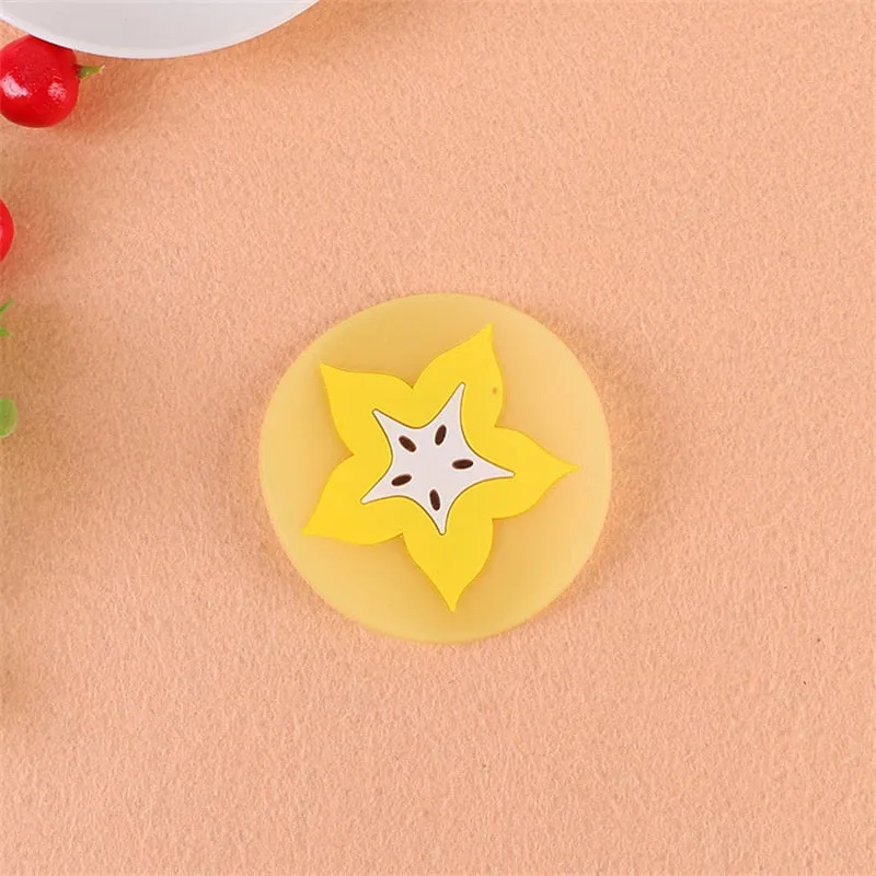 Funki Buys | Coasters | Fruit Design Drink Mats 6 | 7 Pcs Sets