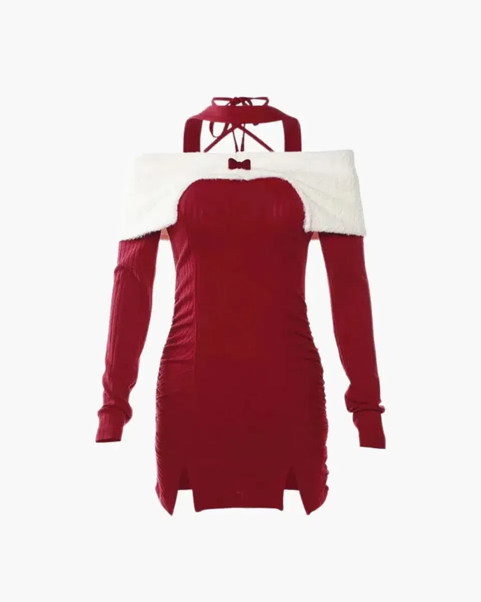 Guendalina – Off-shoulder design – Mini dress