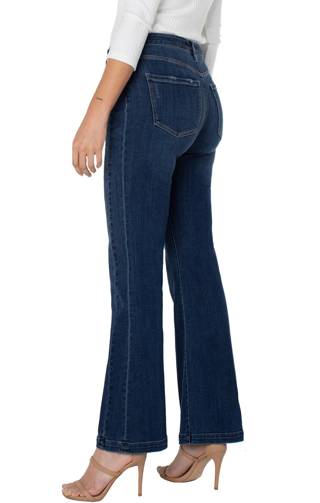 Hannah Seamed Flare - Jersey Nights