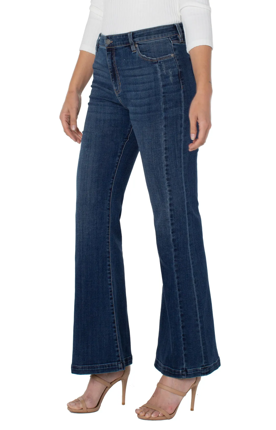 Hannah Seamed Flare - Jersey Nights