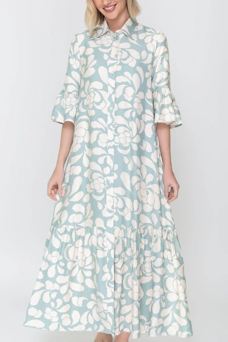 ISABELLA DRESS (SAGE)