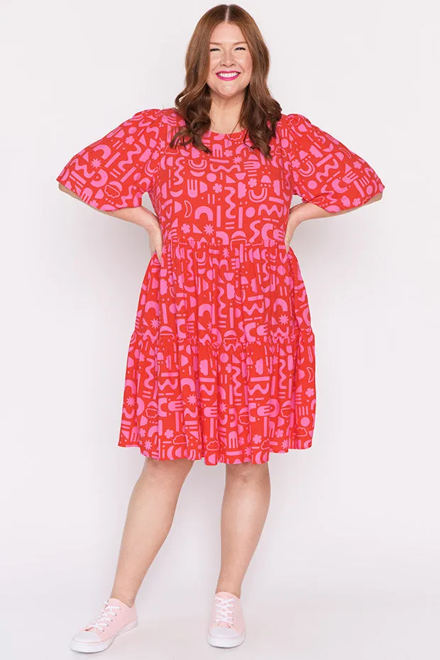 Izzie Candy Apple Dress