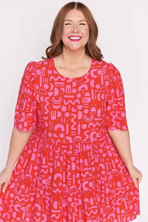Izzie Candy Apple Dress