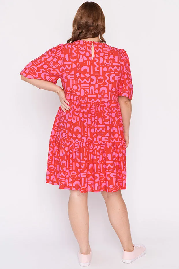 Izzie Candy Apple Dress