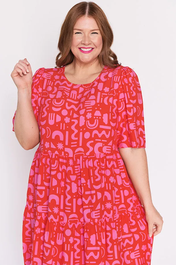 Izzie Candy Apple Dress