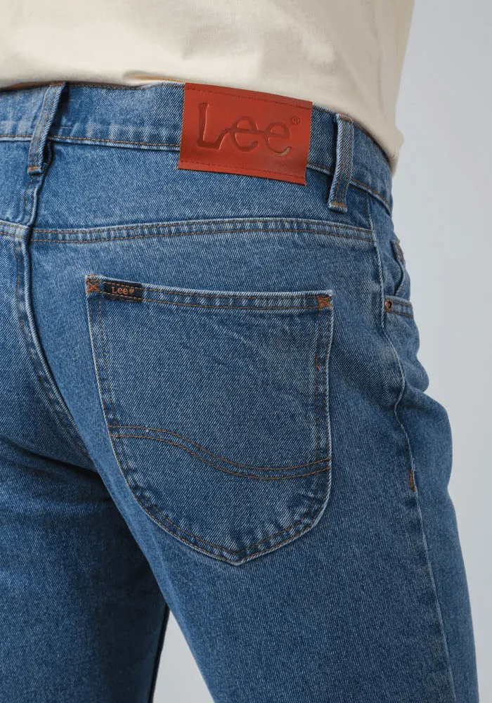 Jeans Hombre Daren Regular Fit Mid Street