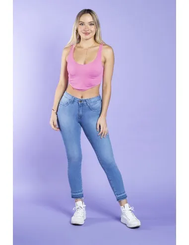 Jeans Mujer Skinny 3338 Chelsea Azul
