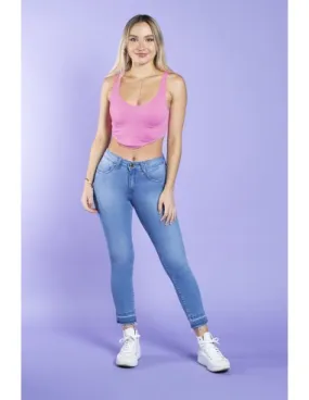 Jeans Mujer Skinny 3338 Chelsea Azul