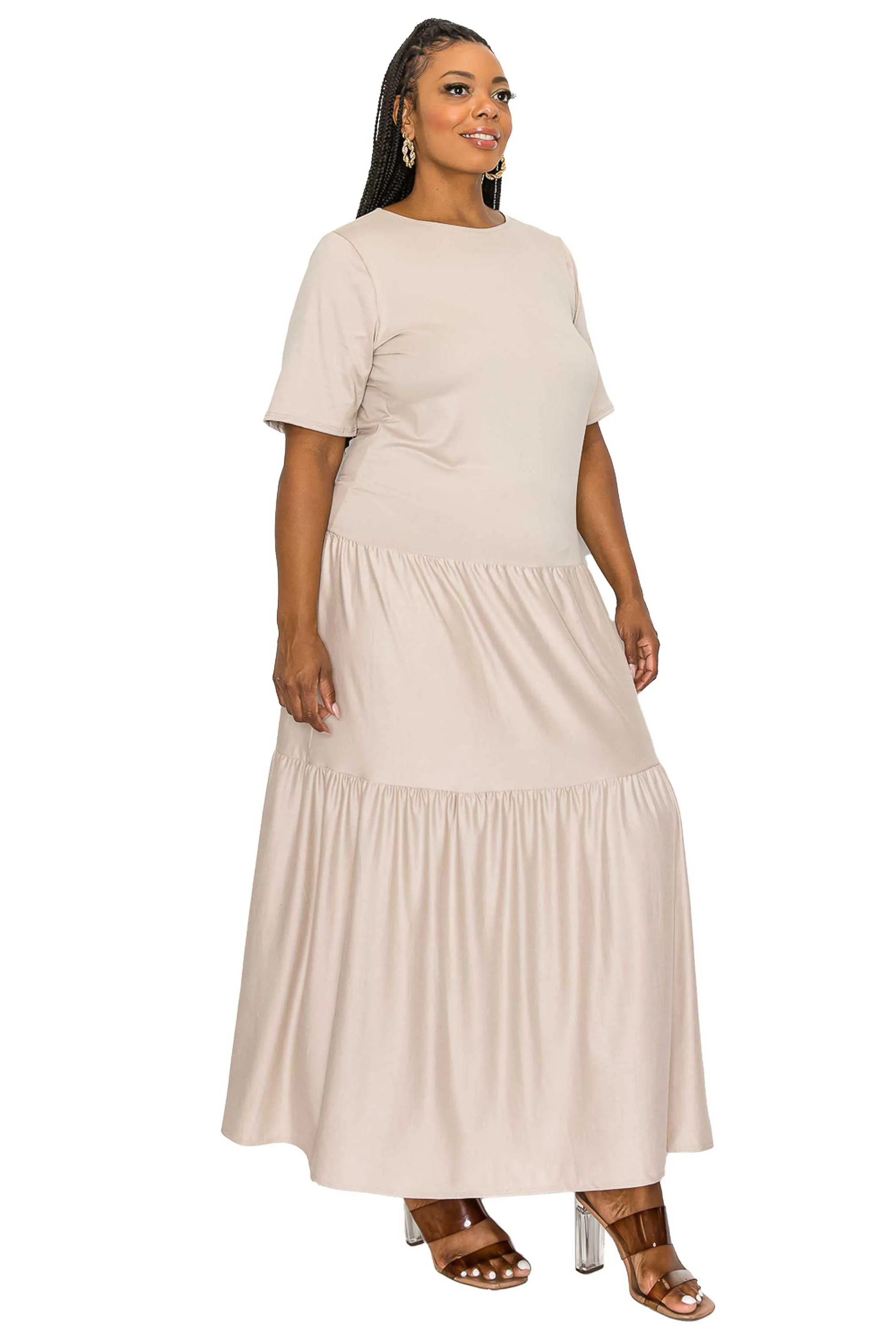 Jourdan Tiered Maxi Dress