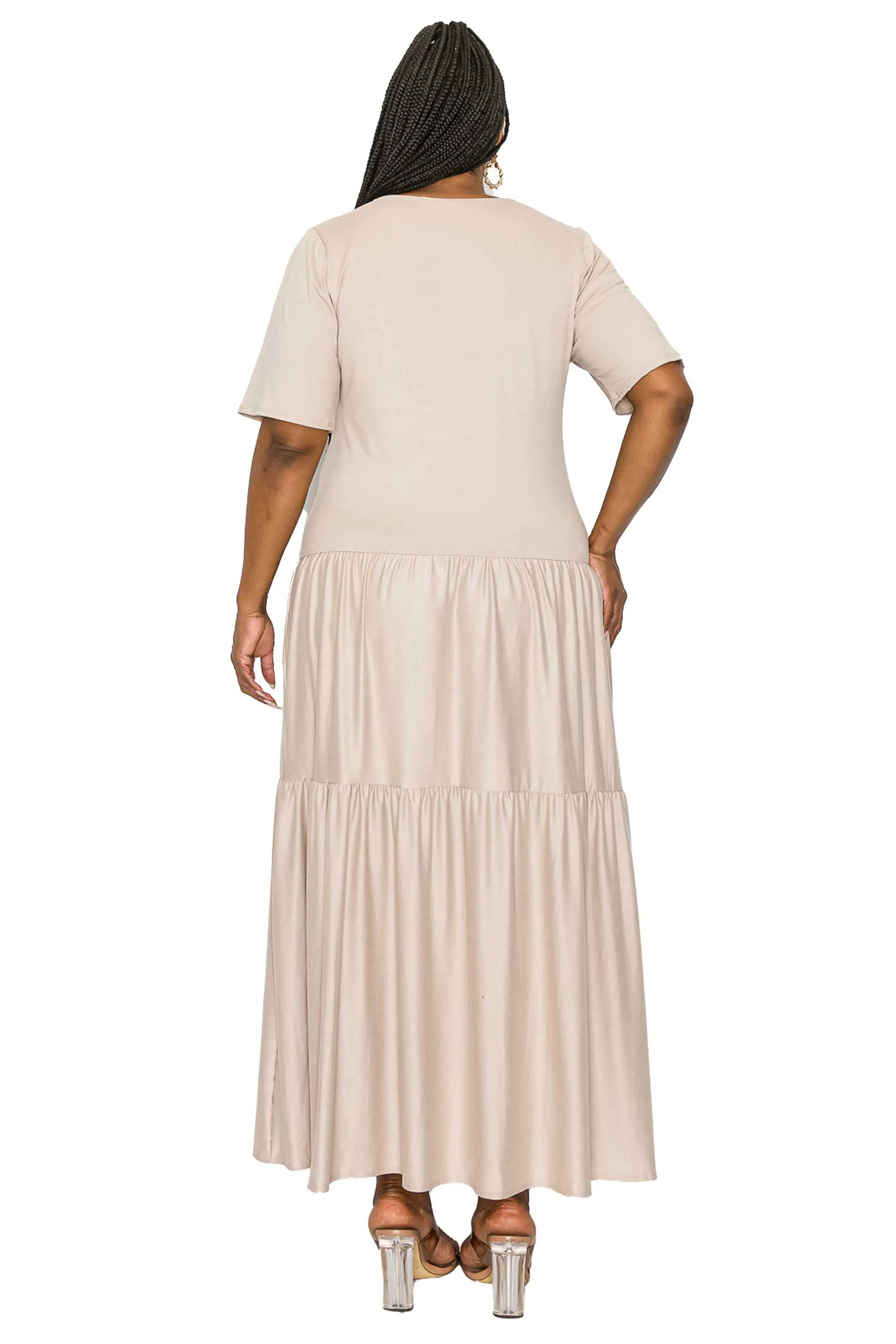 Jourdan Tiered Maxi Dress