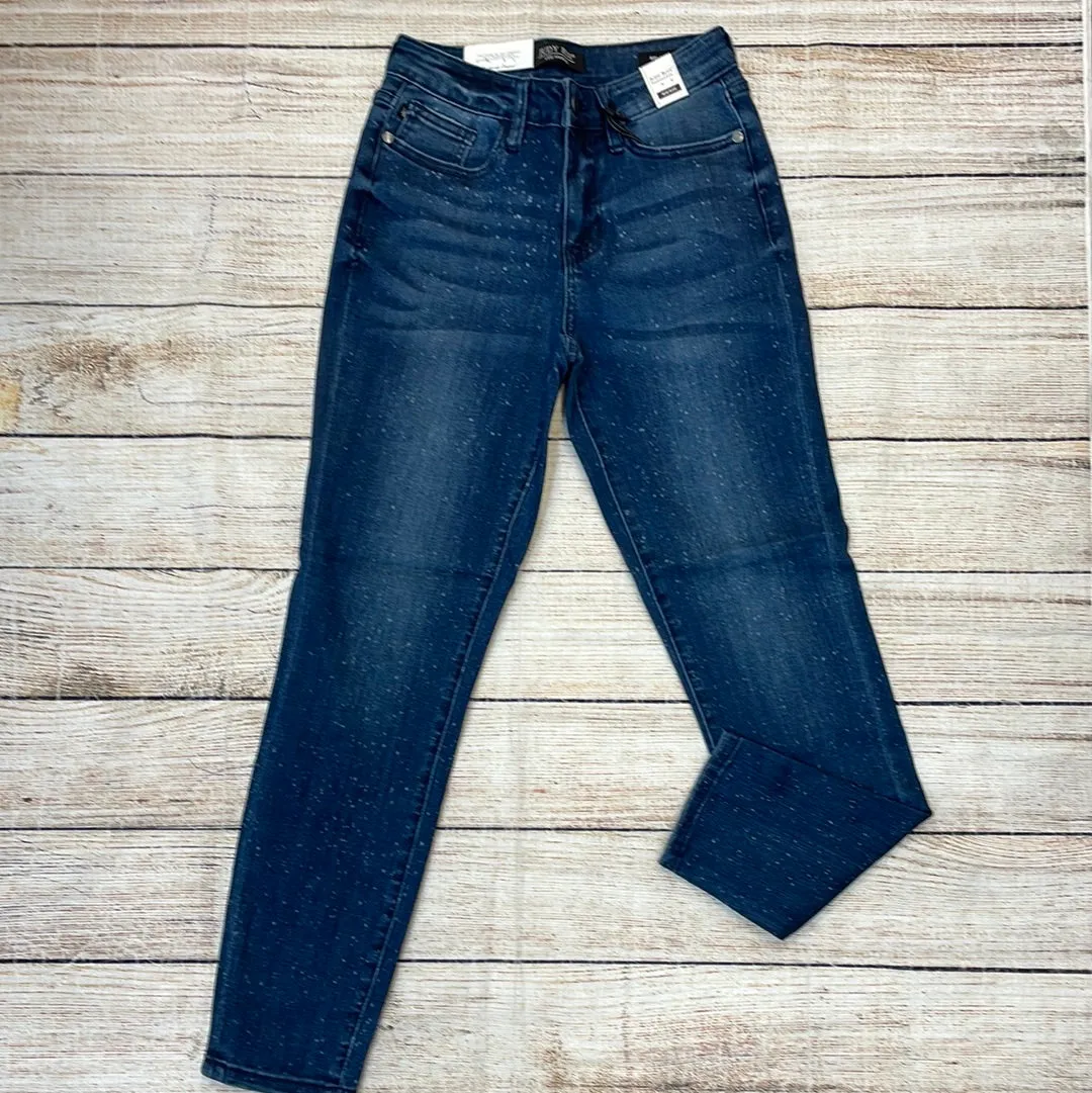 Judy Blue Mid-Rise Relaxed Fit Mineral Wash Jean