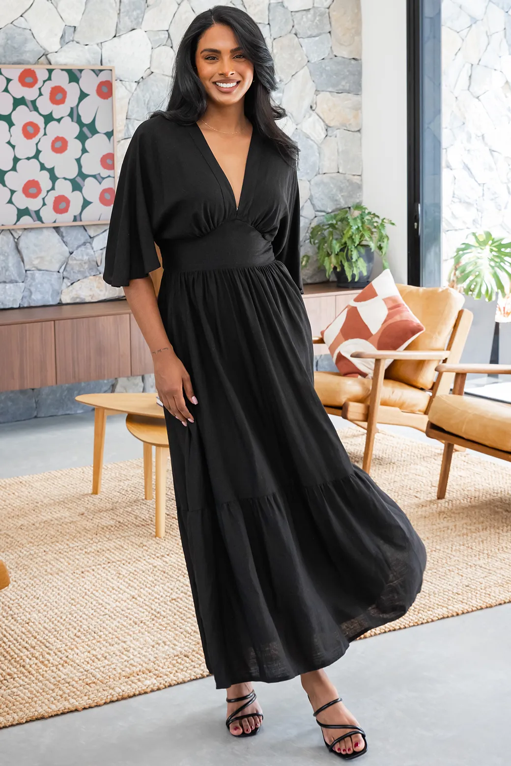 Keira Maxi Dress Black