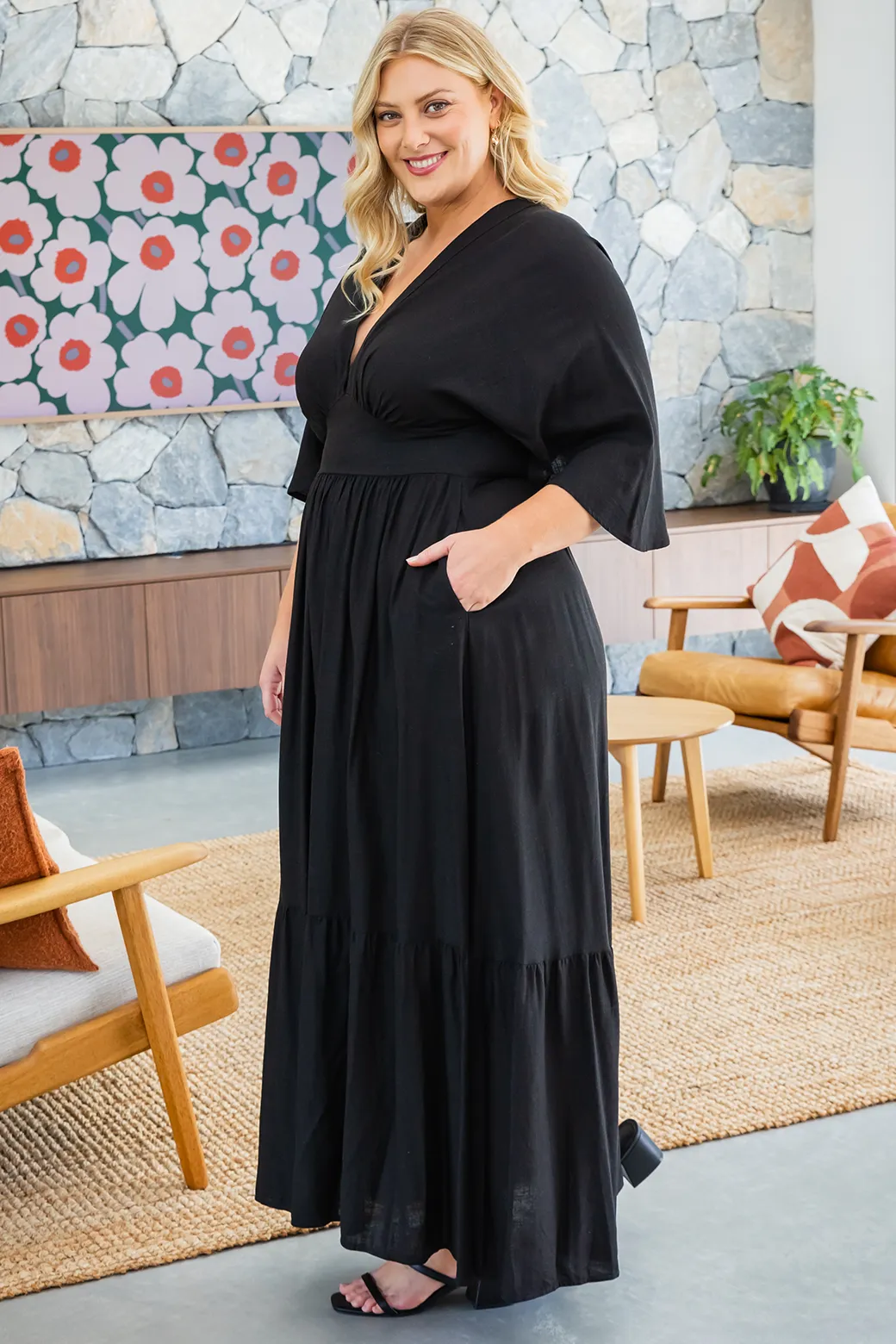 Keira Maxi Dress Black