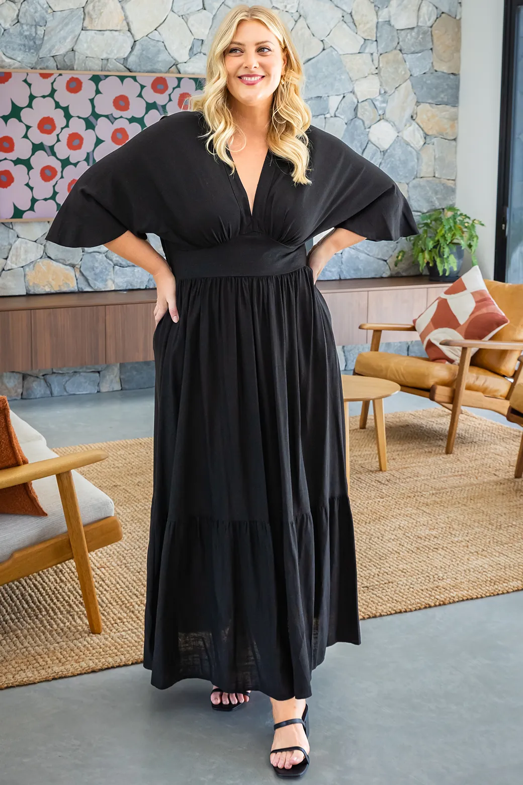 Keira Maxi Dress Black