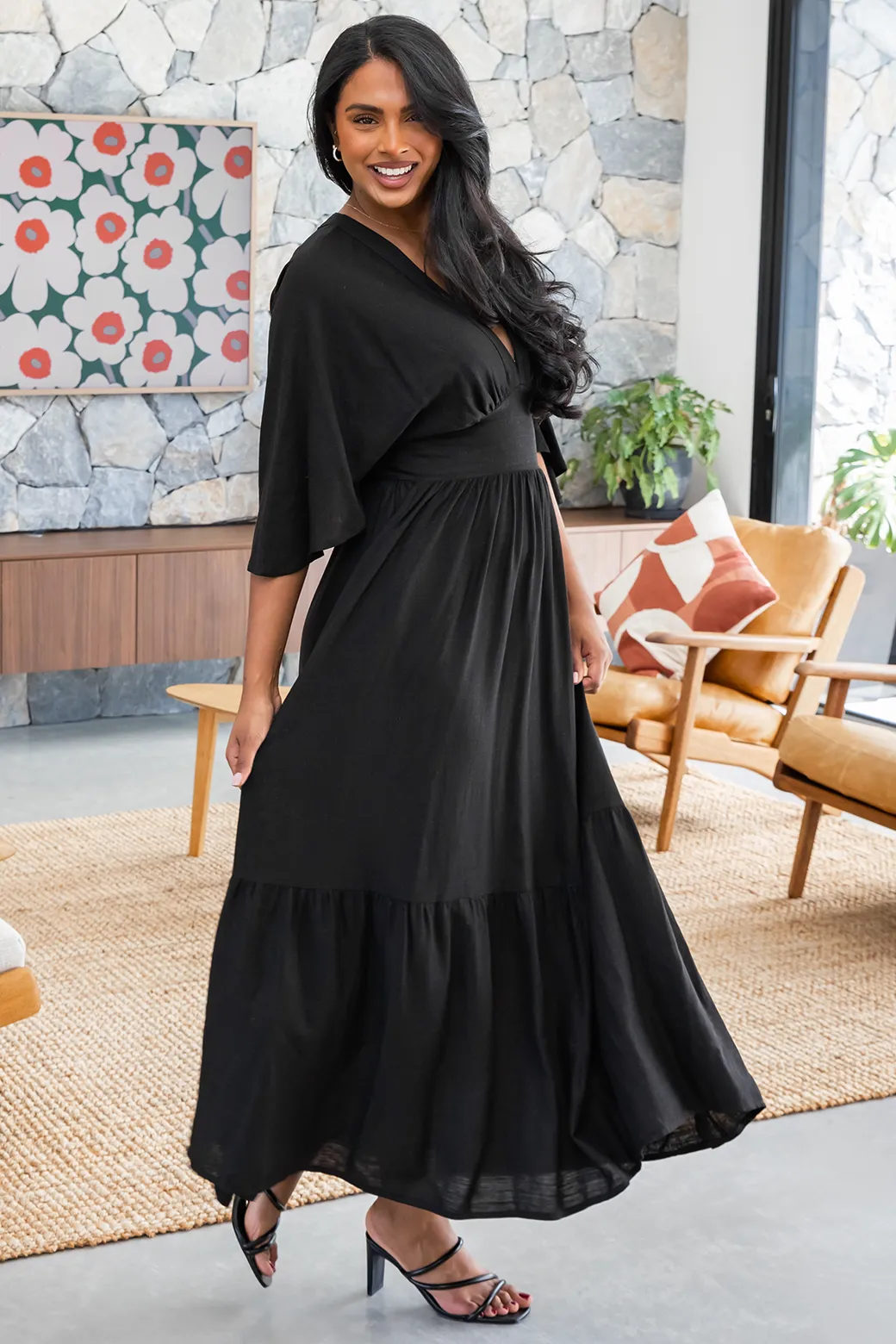 Keira Maxi Dress Black