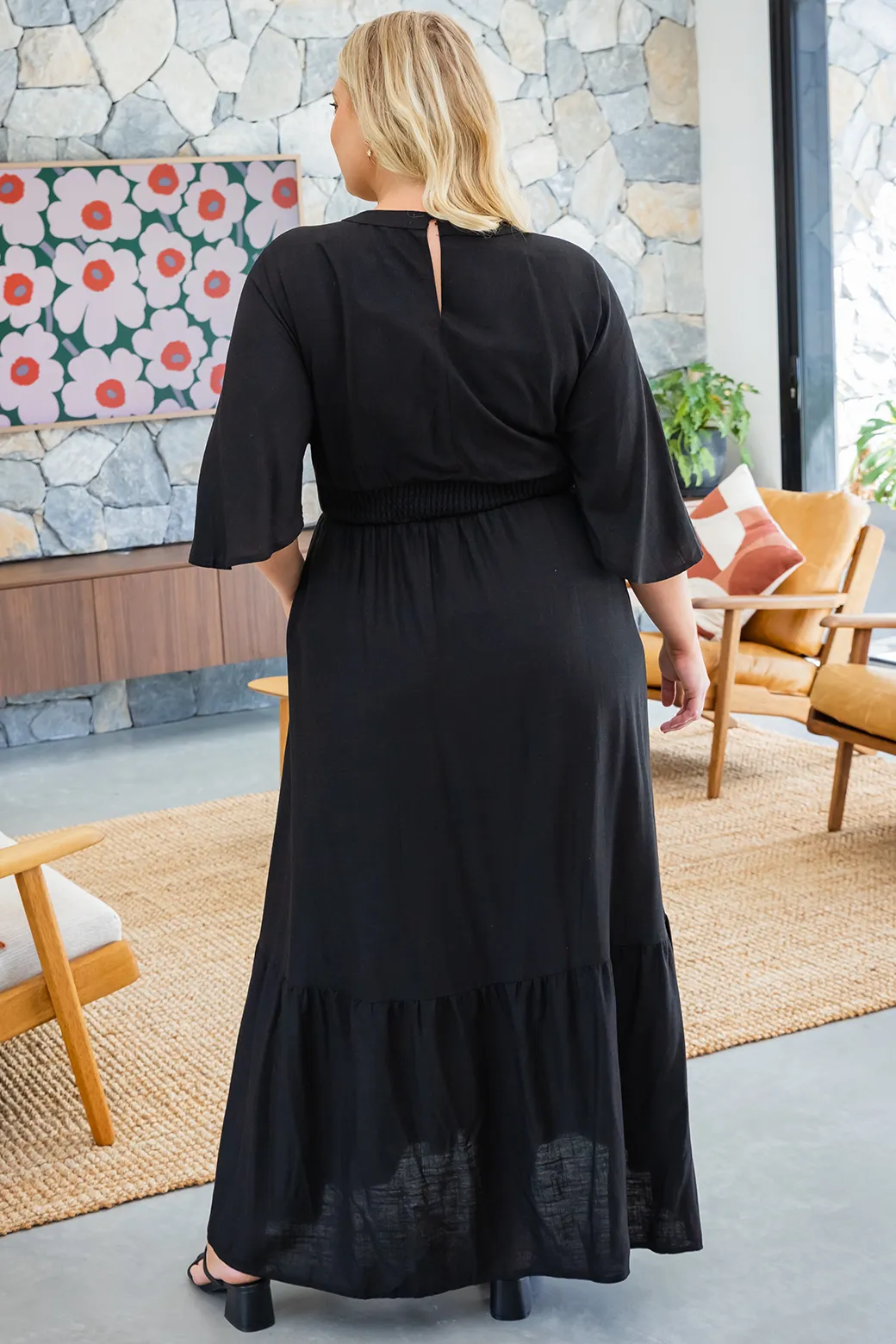 Keira Maxi Dress Black