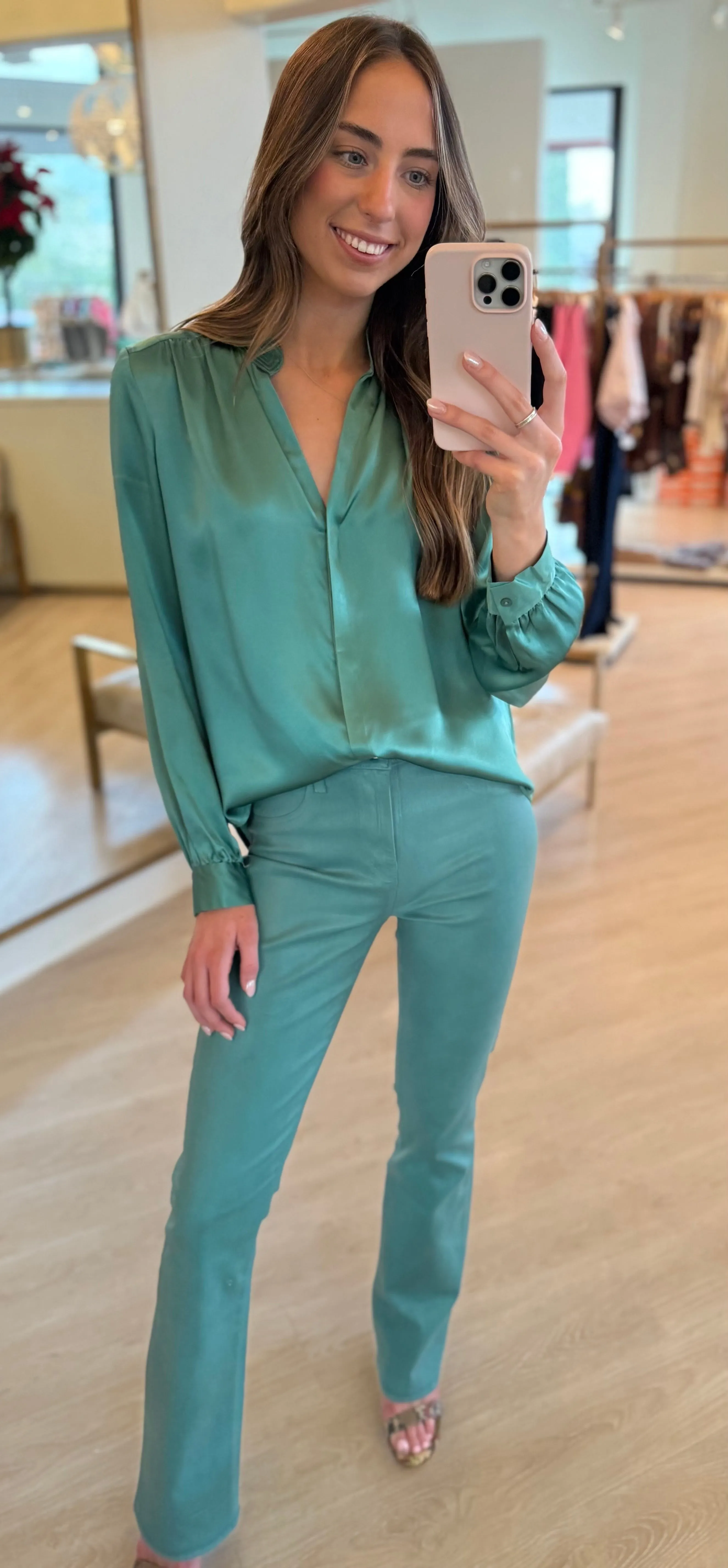 La2700 Selma Baby Bootcut - Eucalyptus Coated