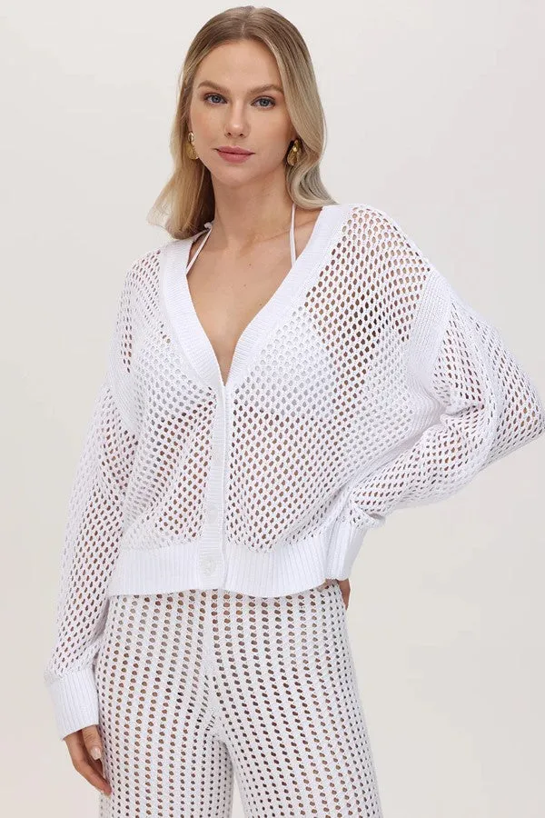 Lisette Button Front Cardigan
