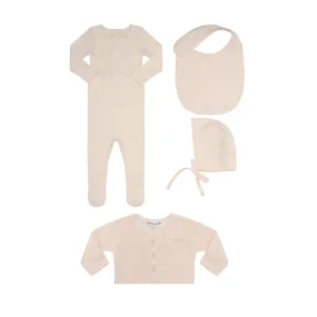 Little Parni Baby Pink Stretchy with Velour Cardigan K458 GIFT BOX! FINAL SALE