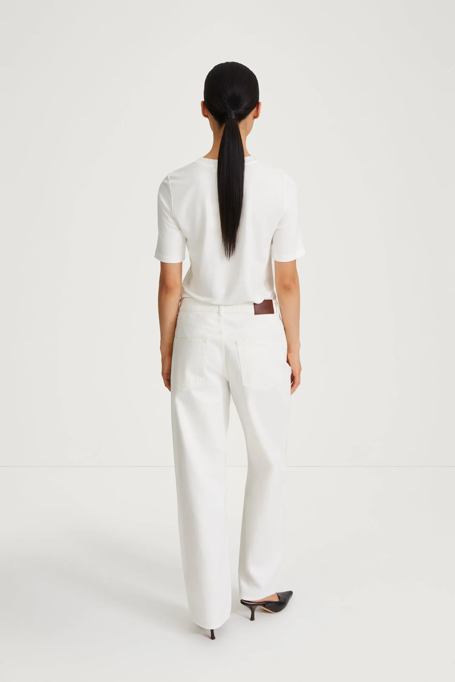 LOOSE FIT DENIM - KIM WHITE