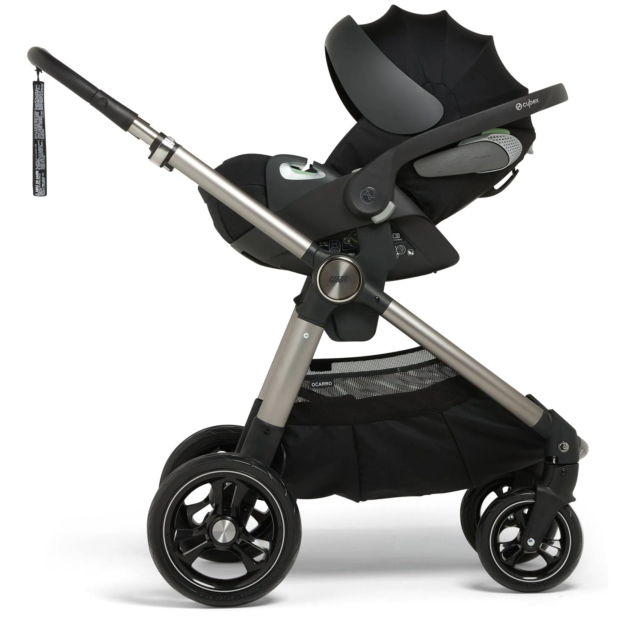 Mamas & Papas Ocarro Complete 8-Piece Maxi Cosi Bundle in Graphite