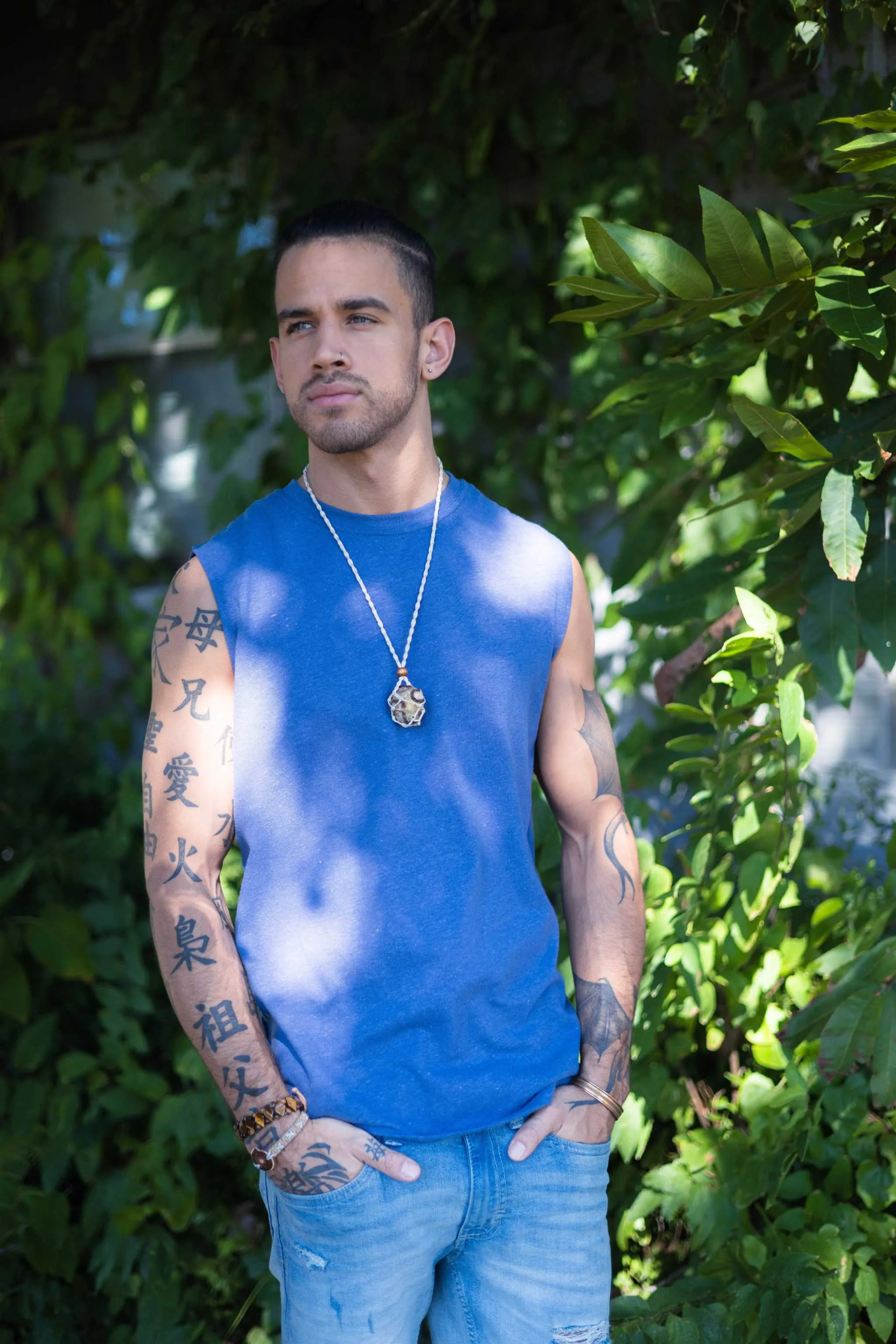 Mens Sleeveless Shirt | Hemp and Organic Cotton T-Shirt