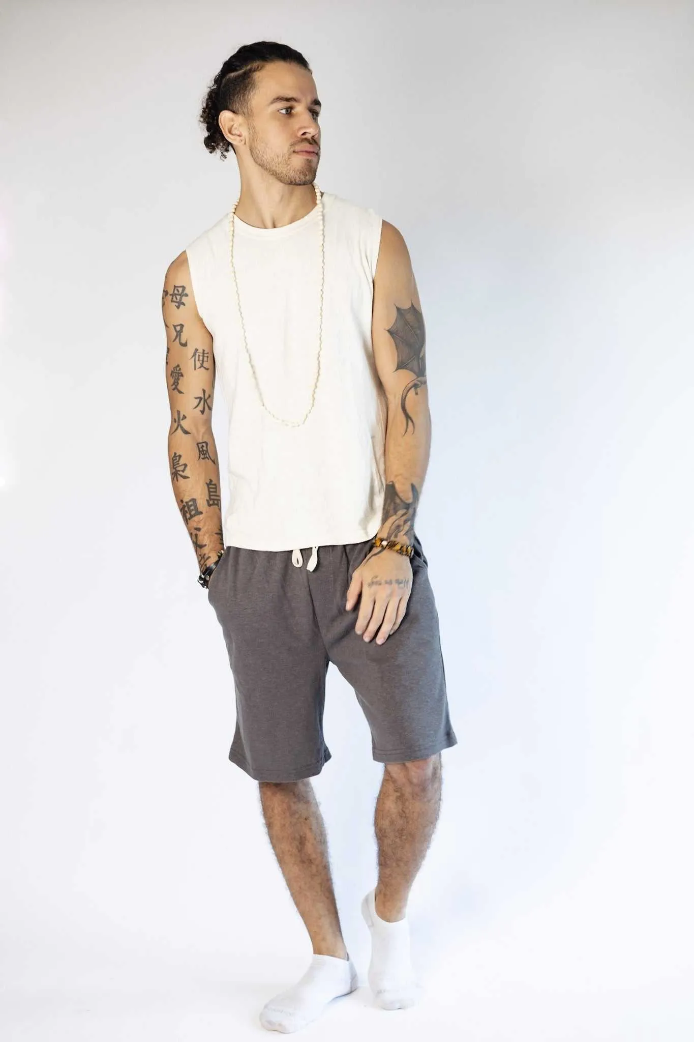 Mens Sleeveless Shirt | Hemp and Organic Cotton T-Shirt