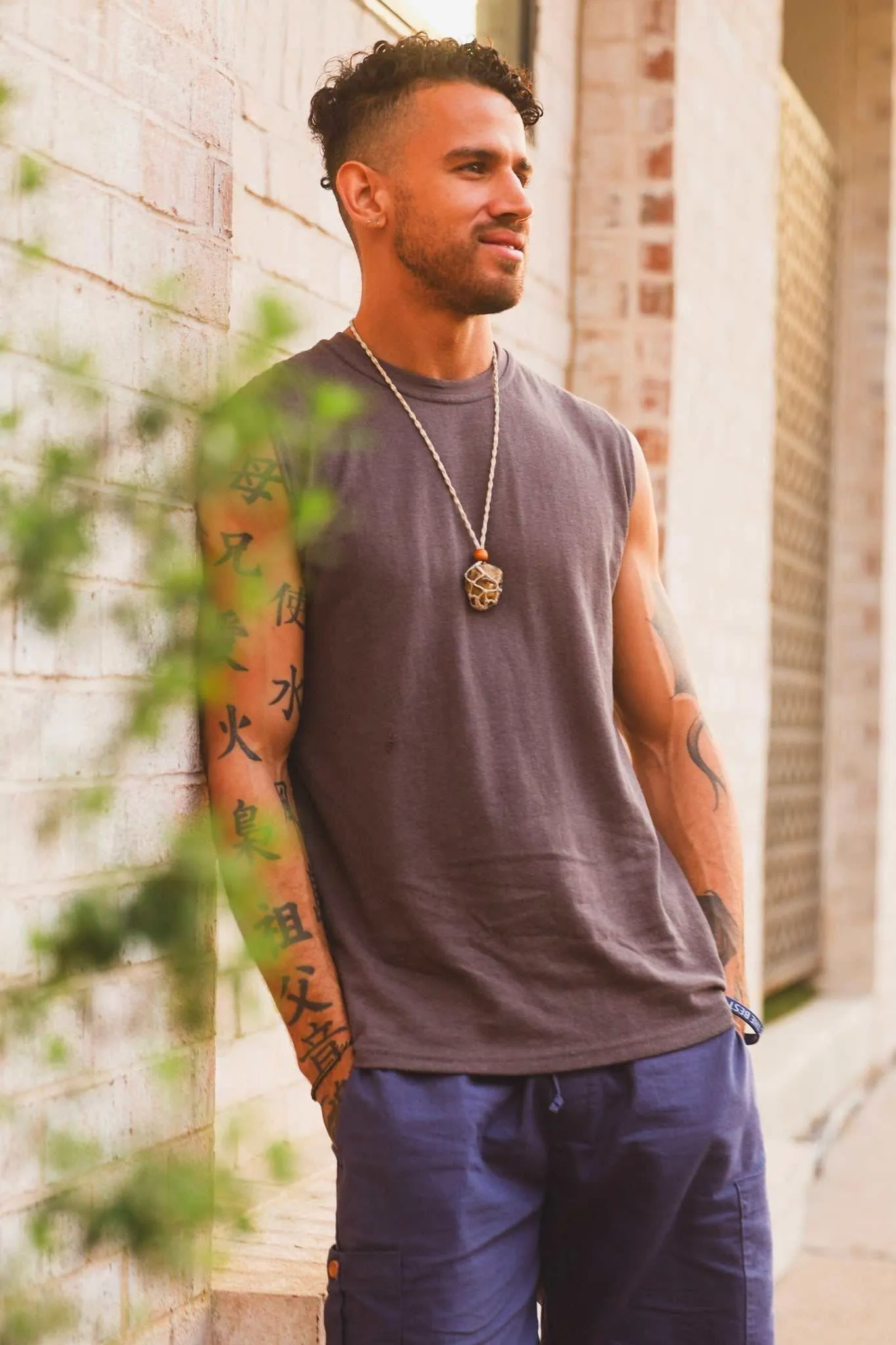 Mens Sleeveless Shirt | Hemp and Organic Cotton T-Shirt