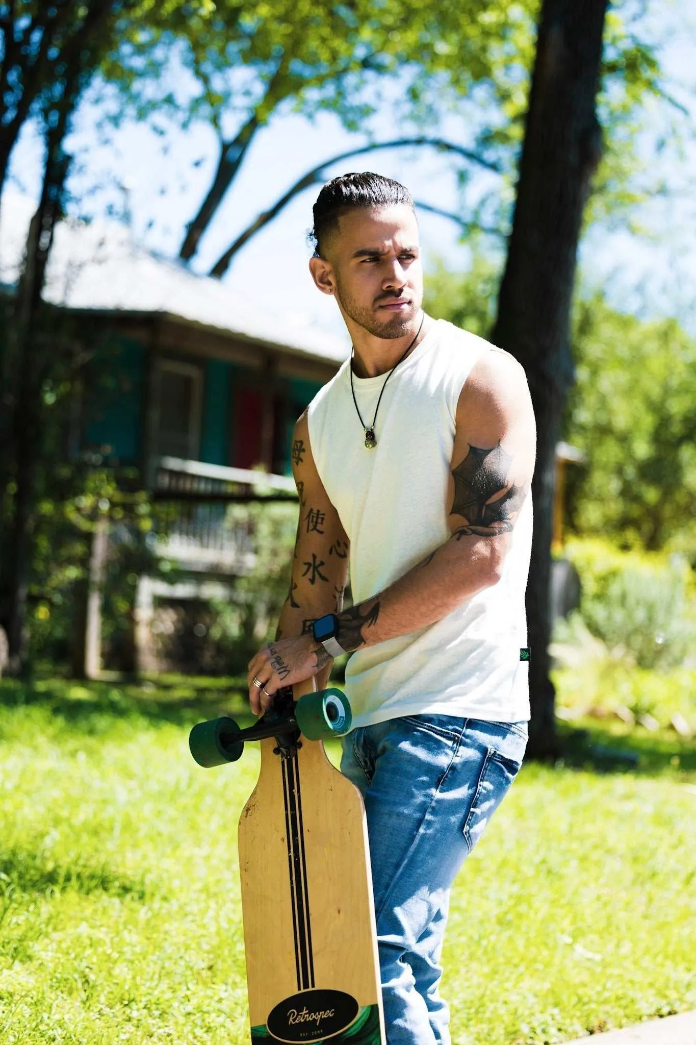 Mens Sleeveless Shirt | Hemp and Organic Cotton T-Shirt
