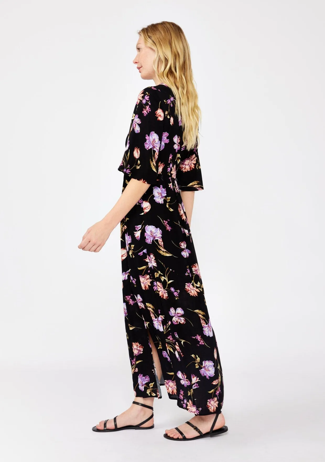 Midnight Garden Maxi Dress